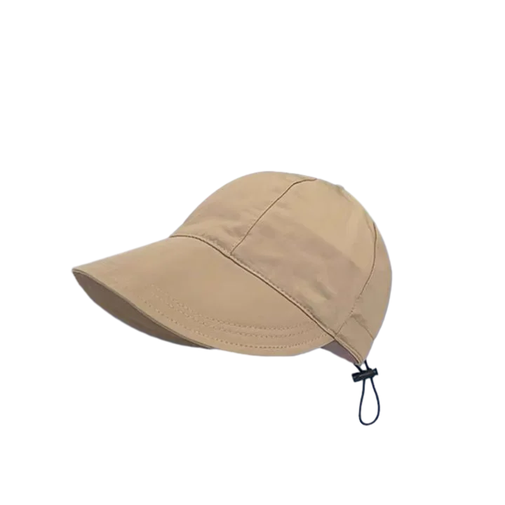 Foldable Sun Hat Summer Outdoor Beach Fisherman Hat Sun Protection Adjustable Cotton Wide Brim Women's Fisherman Hat
