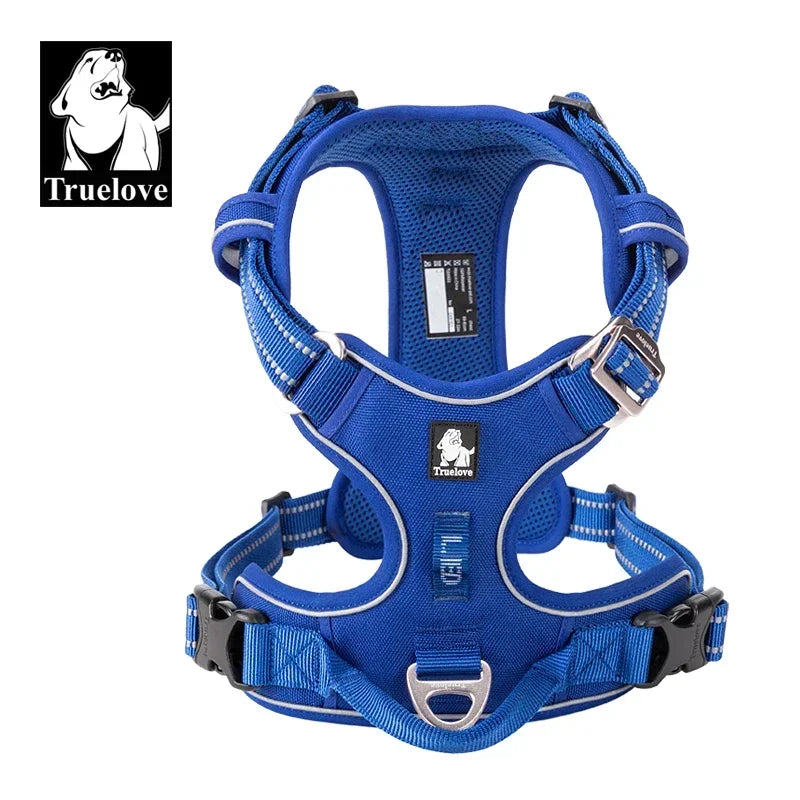 Experience unmatched security and comfort with the TRUELOVEB explosion-proof dog harness, designed for rugged adventures and everyday walks.