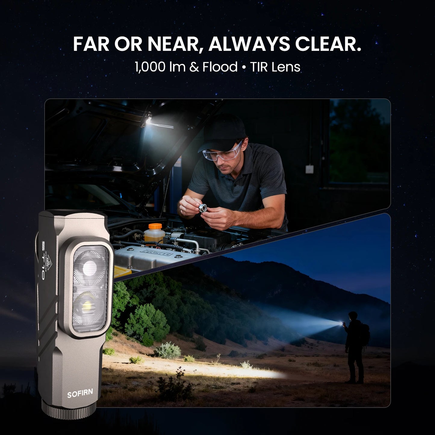 Sofirn brings you the Mini ST10, a compact, high powered EDC flashlight designed for everyday carry, outdoor adventures, and emergency use, offering long battery life, USB C charging, and versatile lighting modes in a single pocketable package.