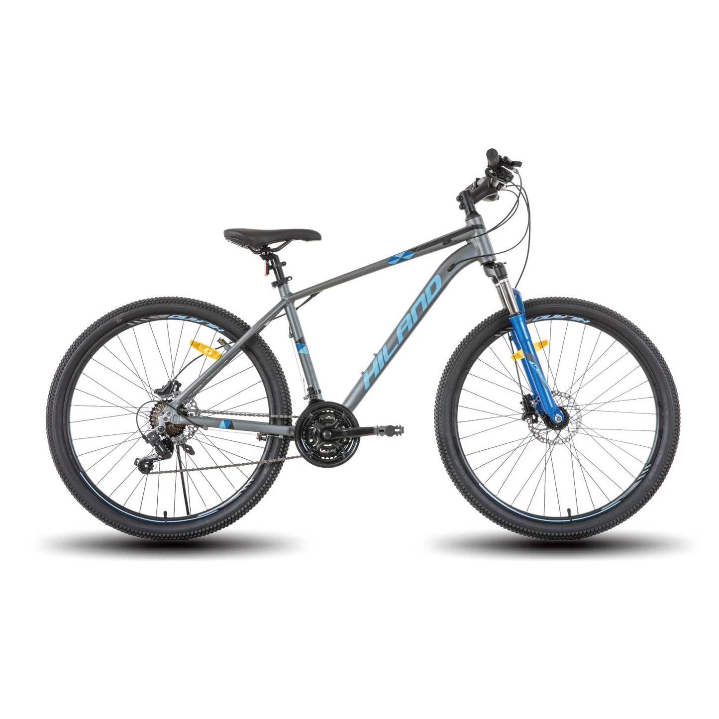 Experience rugged versatility on the Hiland Aluminum Mountain Bike, engineered for everyday adventures, delivering reliable performance whether you trail ride, commute, or push limits on rough terrain in any season for daily commuting and weekend