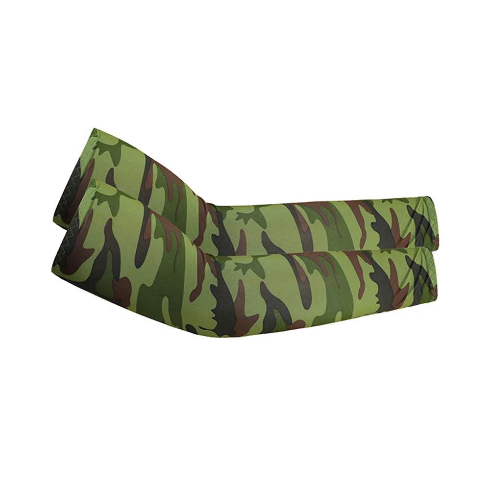 Stay cool and protected on every outdoor adventure with these unisex cooling arm sleeves that shield your skin from sun and UV rays.