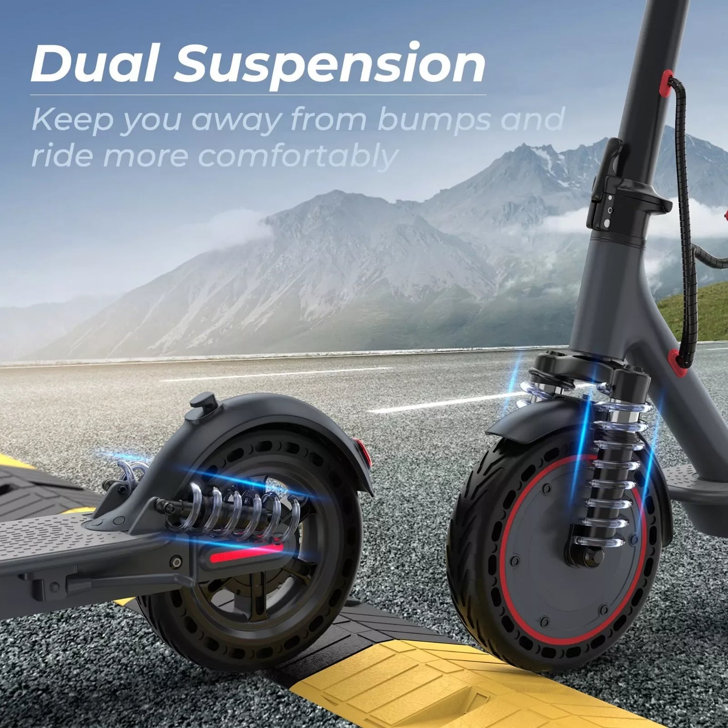 Experience city-smart riding with the AOVOPRO TMAX, a powerful, foldable scooter built for everyday adventures, commuting, and weekend explorations.