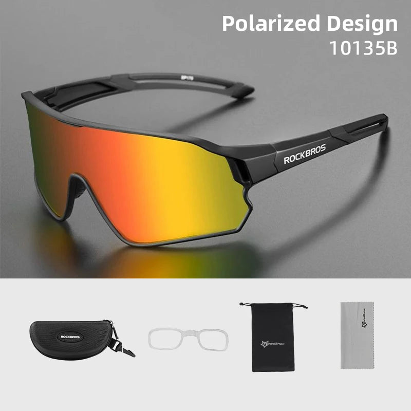 Experience crystal clarity, all‑day comfort, and confident sun protection with ROCKBROS polarized UV400 sunglasses designed to perform from city streets to rugged trails.