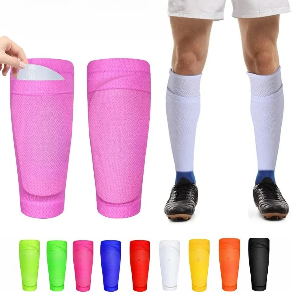 Loogdeel Soccer Shin Guard Covers,Shin Pads Socks Soccer Sock Sleeves Shin Pads Holders Shin Guard Sleeves for Kids Youth Adults
