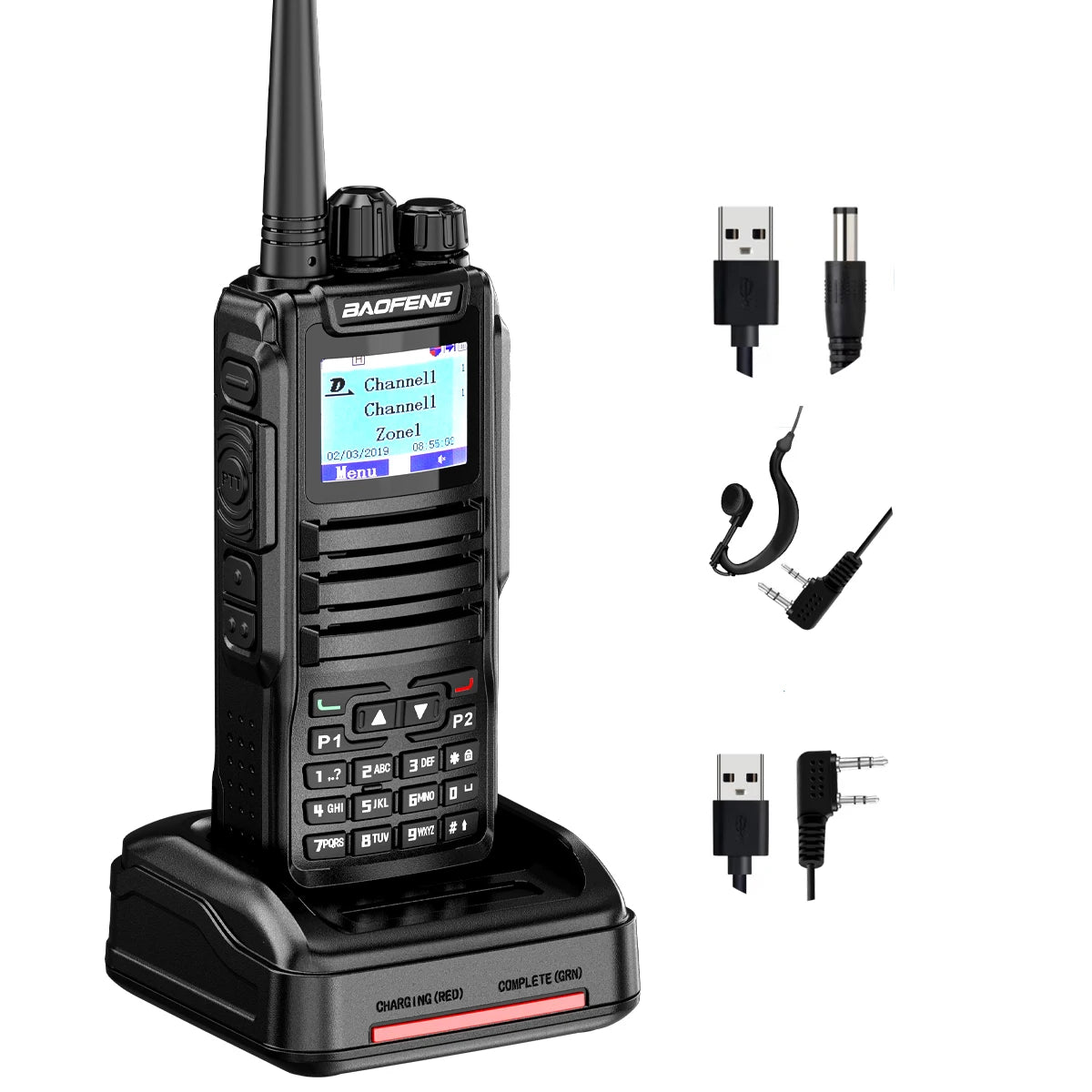 Unlock versatile comms with the Baofeng DM-series two-mode GPS walkie talkie, built to give you reliable, on-the-move connectivity.