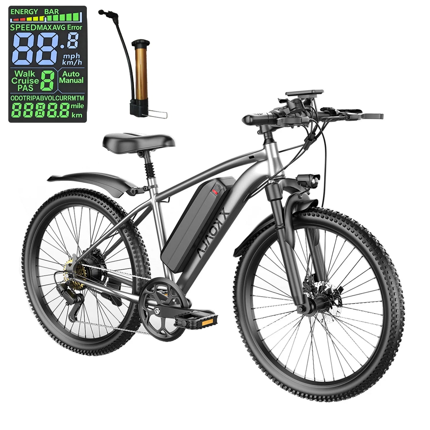 Feel the rush of freedom on the X-Koala 26 inch electric bike, designed to power your daily commute and weekend adventures, for every road you chase.