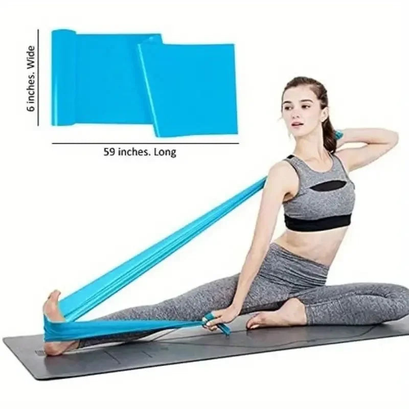 3pcs/set, Yoga Tension Belt, Elastic Fitness Resistance Band For Men Women, Yoga Stretch Belt For Strength Training