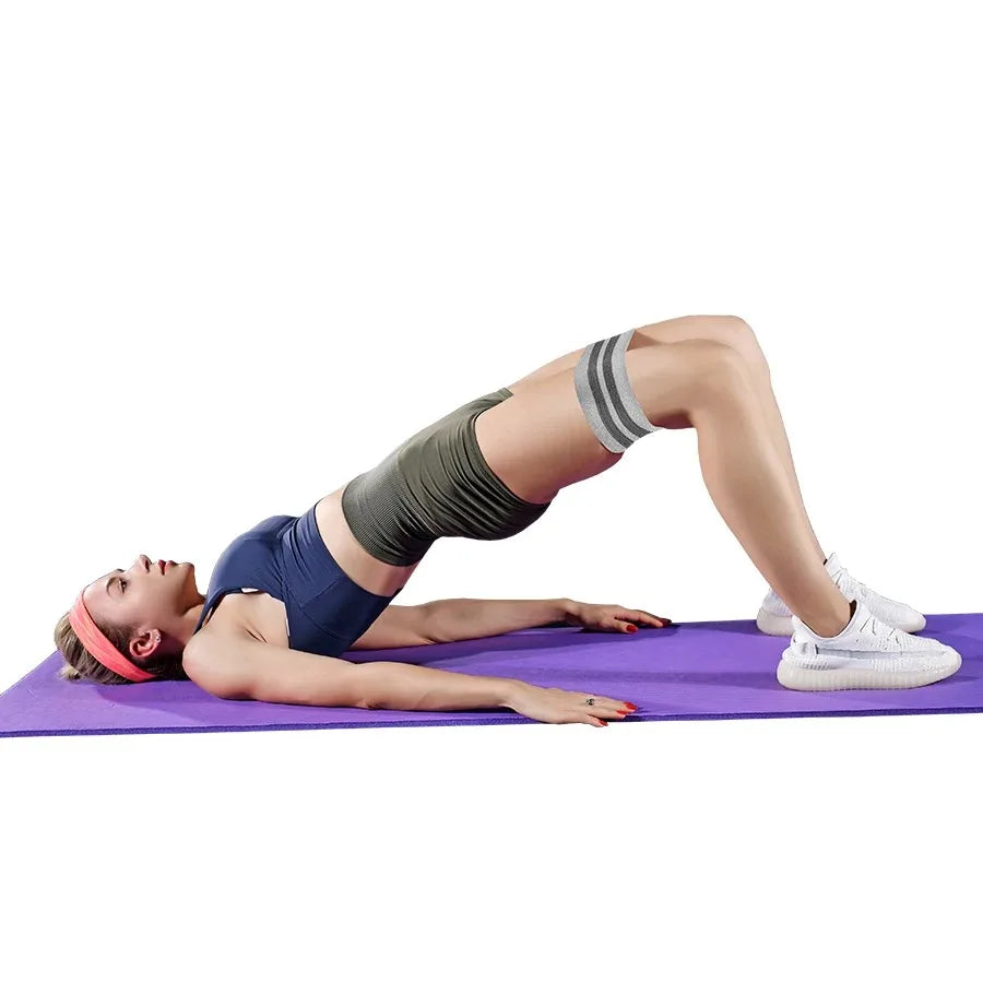 Elevate your lower-body routine with fabric resistance bands that hug your glutes and thighs for powerful, comfortable workouts, compatible with warmups, rehab, progressive strength training, and versatile positioning across routines.