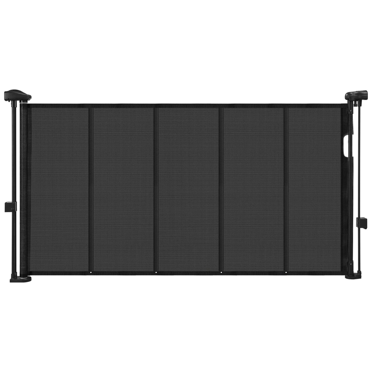 SucceBuy Retractable Baby Gate 55/71/110in Wide Mesh For Kids Pets 34in Tall