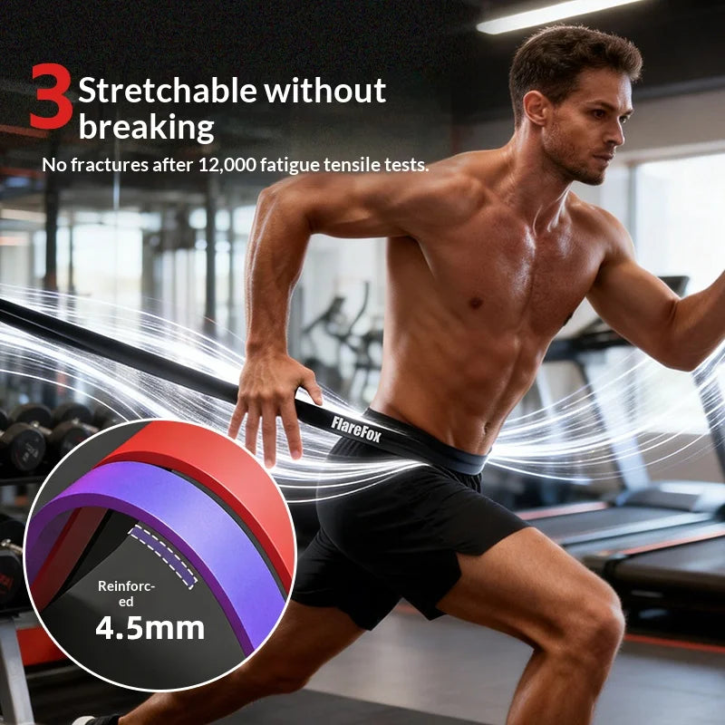 Fitness Resistance Bands Set Pull-up Workout Assist Strap Yoga and Pilates Accessories Agility Training Gym Equipment for Home