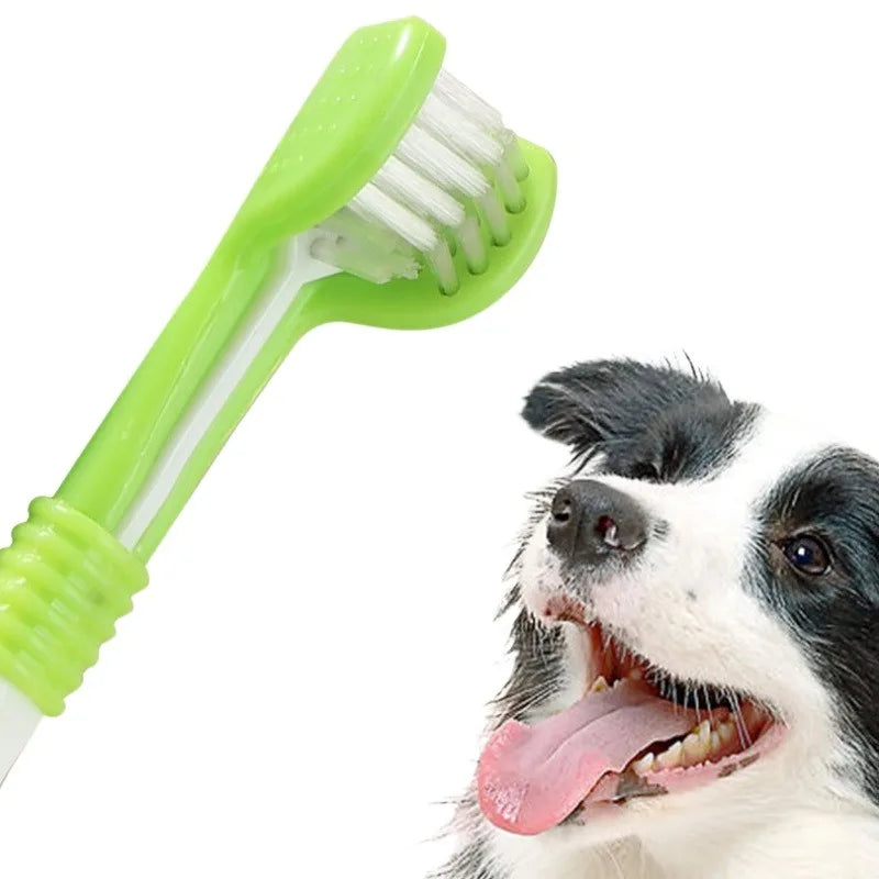 Give your companion brighter teeth and fresher breath with this 3-Sided Pet Toothbrush, a simple, ergonomic tool designed for fast, thorough daily cleaning.