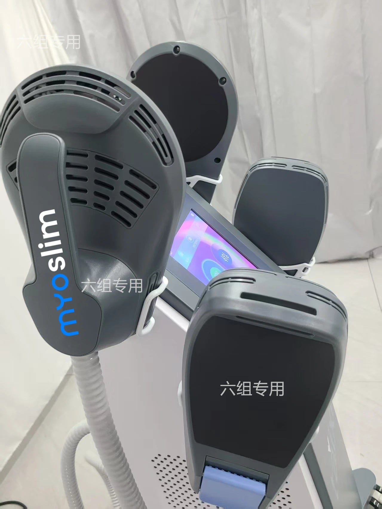 Unleash your best silhouette with the MYOSLIM EMS Body Slimming Machine and feel the difference in every session.