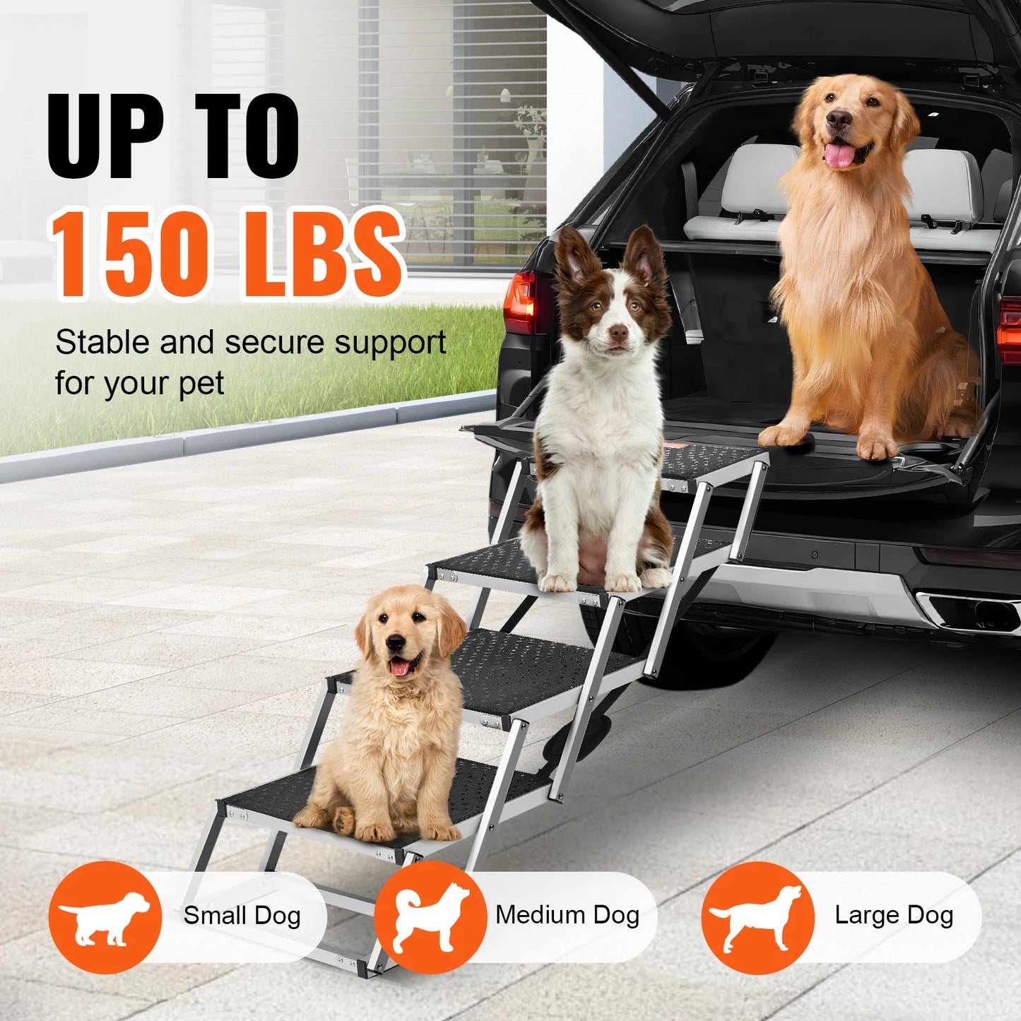 Upgrade every car ride with confidence using the SucceBuy dog car stair designed for easy access and safety today.