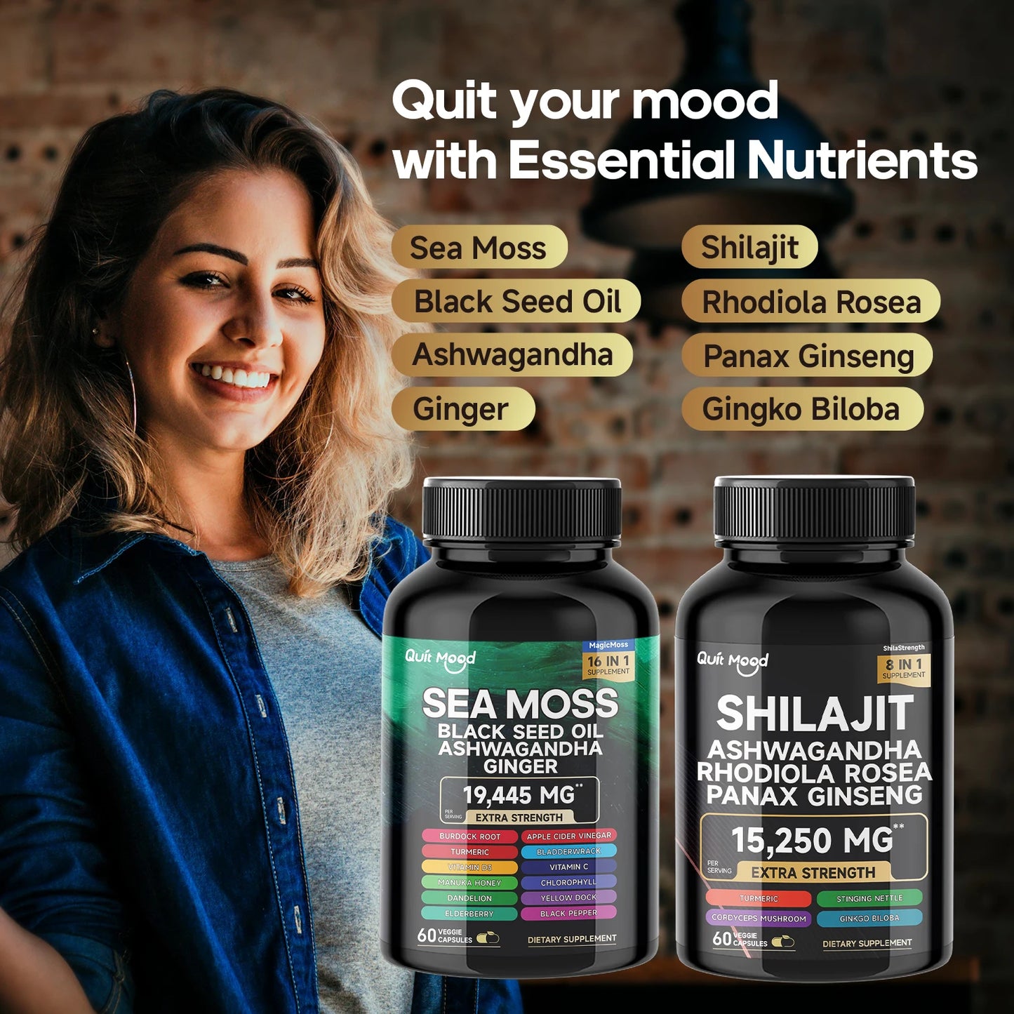 Quit Mood presents a powerful Sea Moss and Shilajit bundle to elevate daily vitality.