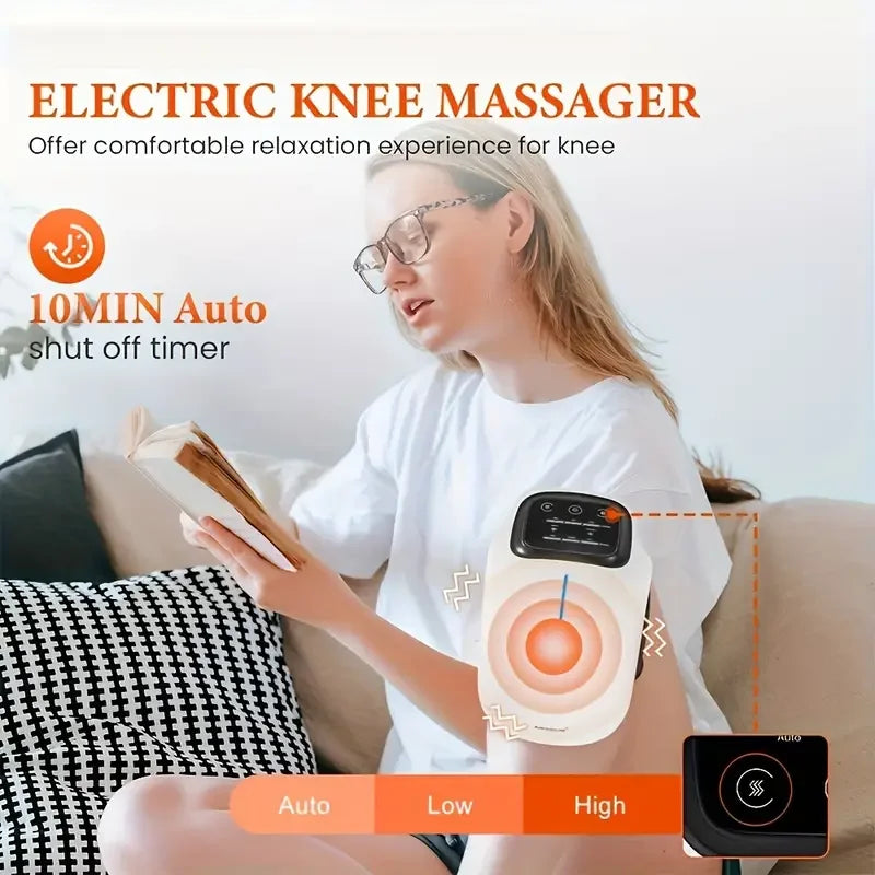Experience knee relief on the go with OpeningSmile’s cordless knee massager, a portable, hands free solution that moves with you through daily activities and recovery.