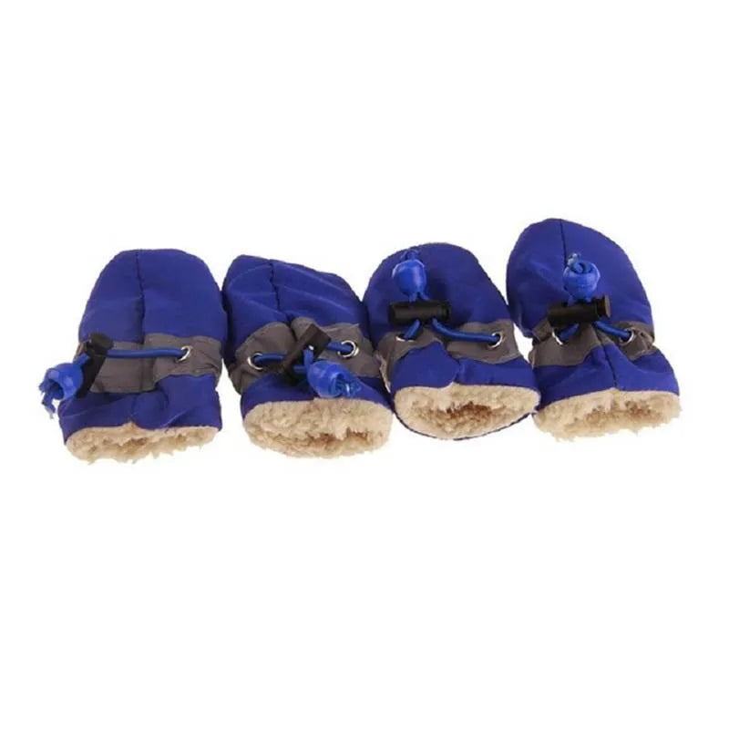 Antiskid Puppy Shoes Waterproof Winter Soft Sole Pet Shoes For Small Dogs