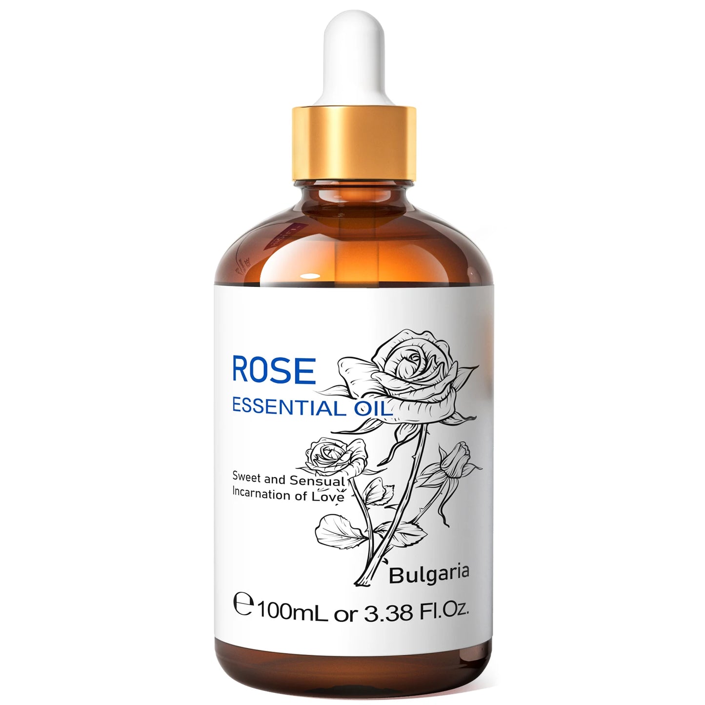 Experience a luxurious, versatile aroma that enhances your diffuser routines, spa at home, and massage sessions with HIQILI Spearmint Vanilla Rose Cinnamon Lemon Essential Oil.