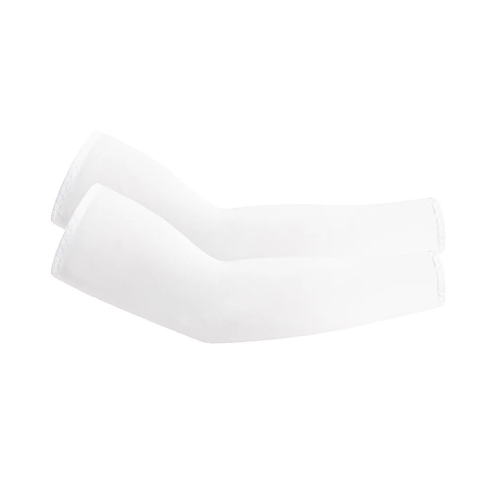 Stay cool and protected on every outdoor adventure with these unisex cooling arm sleeves that shield your skin from sun and UV rays.