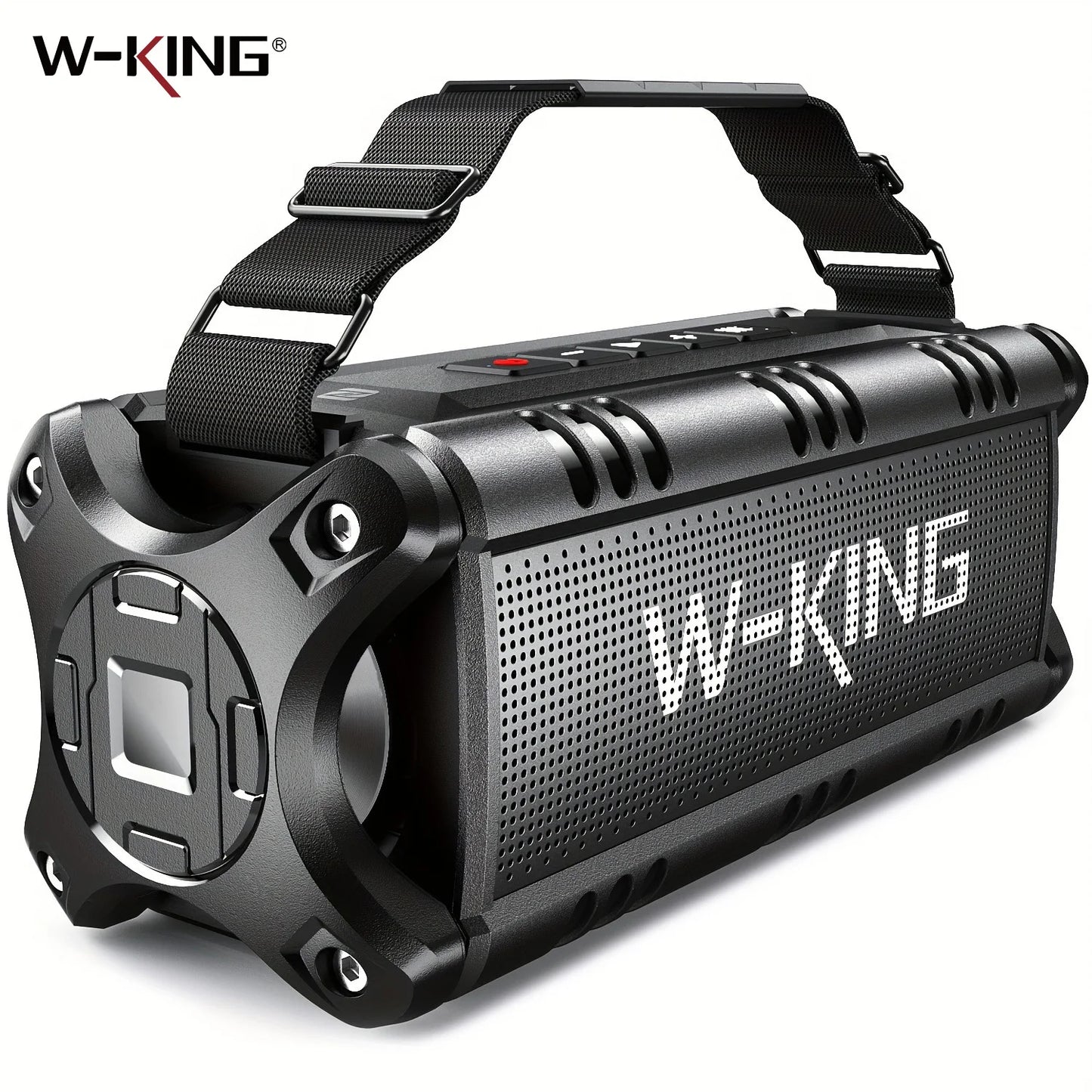 W King Bluetooth Speaker 90W Peak 50W RMS IPX6 Waterproof Outdoor Portable