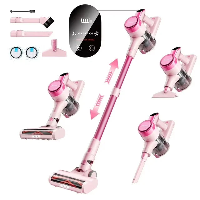 Homeika Cordless Vacuum Cleaner 23KPa 48Min LED Display Lightweight Stick