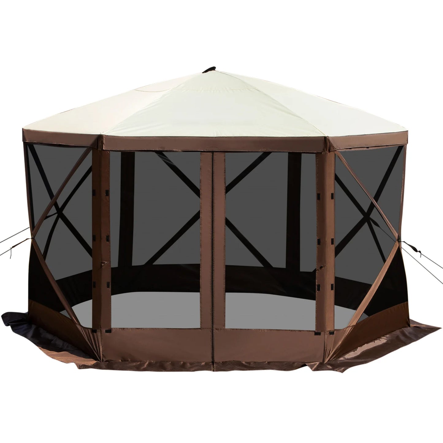 From SucceBuy, elevate your outdoor space with a durable, pop-up camping gazebo that blends shade, privacy, and breeze.