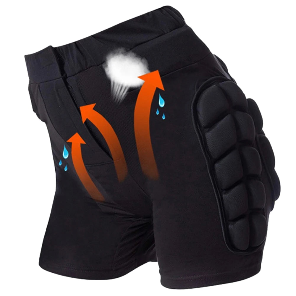 NONECN brings you durable, 3D protective padded shorts for winter sports, giving you confident protection on every run.