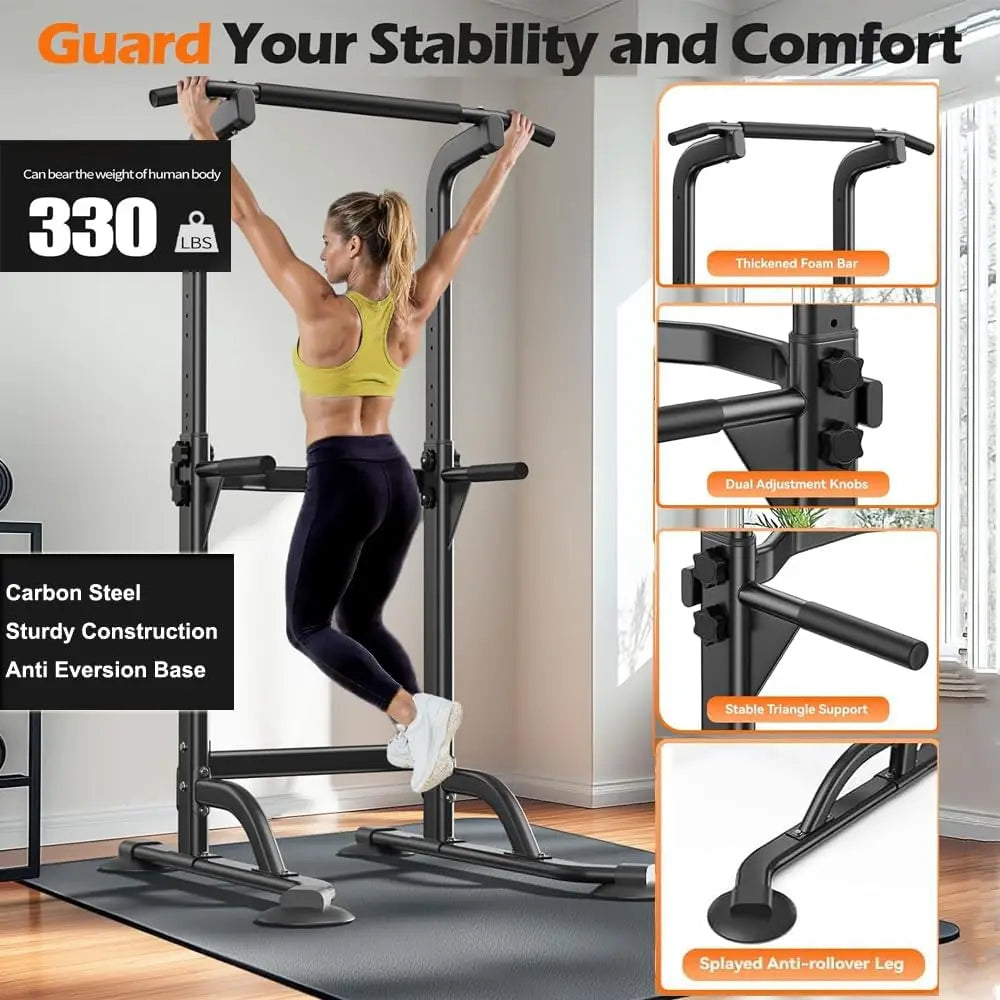 Twister.CK Indoor Horizontal Pull Up Bar Freestanding Rack