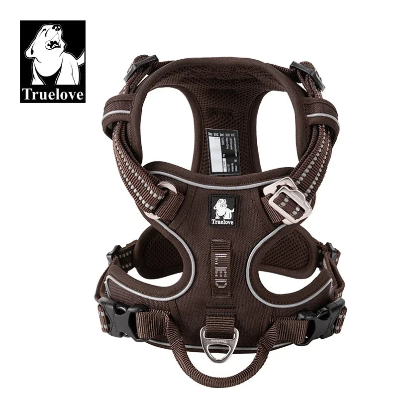 Experience unmatched security and comfort with the TRUELOVEB explosion-proof dog harness, designed for rugged adventures and everyday walks.