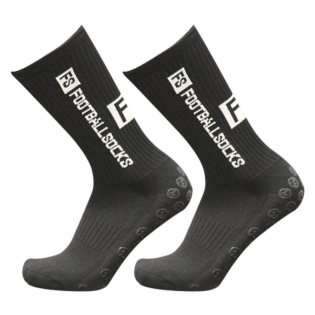 Non Slip Round Silicone Unisex Football Sock Training Dispensing Sport Stockings