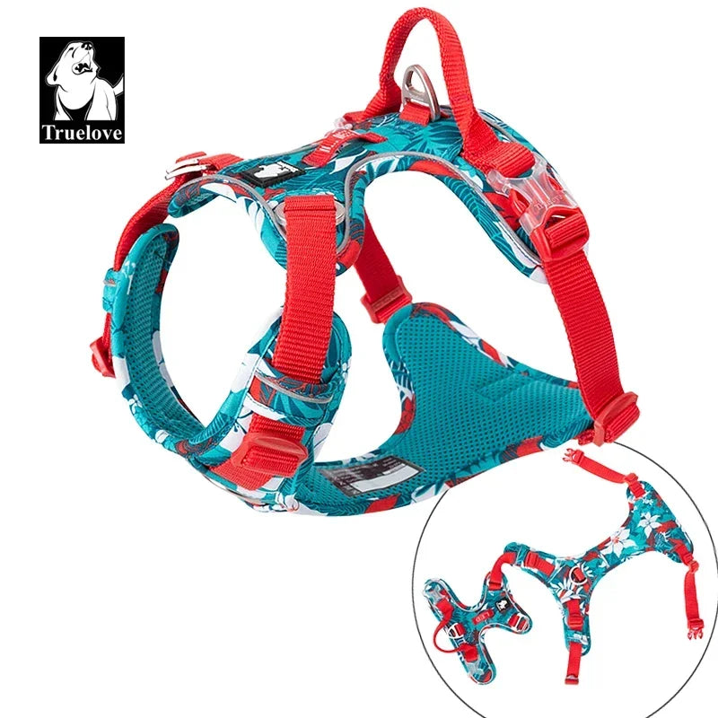 Experience unmatched security and comfort with the TRUELOVEB explosion-proof dog harness, designed for rugged adventures and everyday walks.