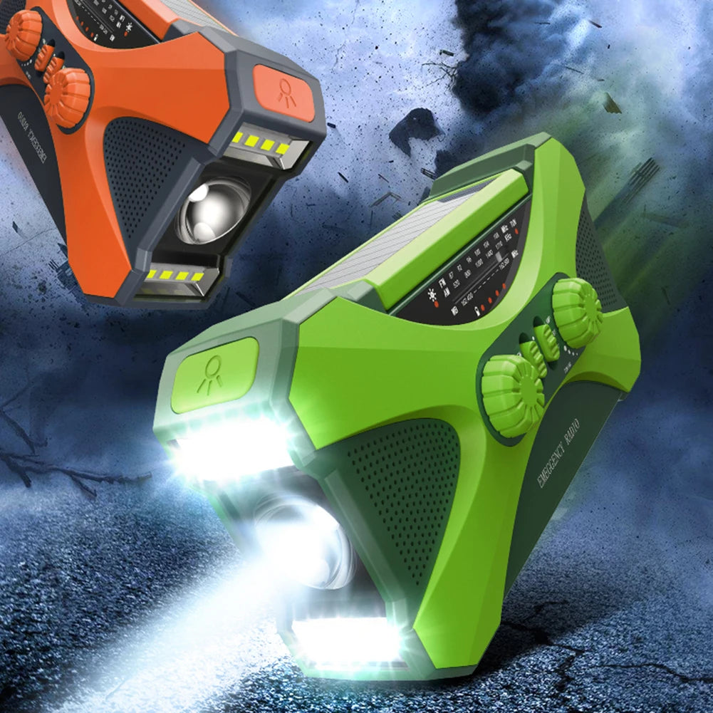 Be ready for power outages or outdoor adventures with this all-in-one portable emergency radio and power tool, built for reliability, versatility, and peace of mind anywhere, anytime.