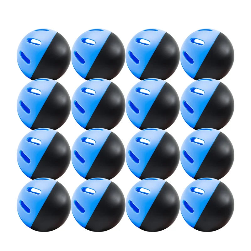 12 Pcs Baseball Soft Practice Balls Perforated Training Balls 2.91 Inches (74mm) For Outdoor Training Eva Hollow Ball Hole Ball