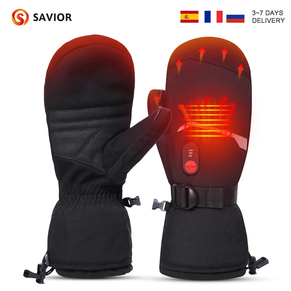 Stay warm on every winter adventure with SNOW DEERCN crab-finger heated gloves that deliver reliable, on-demand warmth when you need it most, outdoors or indoors.