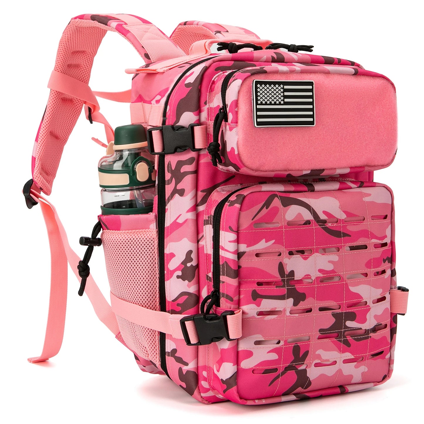You get a reliable 25L tactical backpack designed for everyday adventures and weekend getaways.