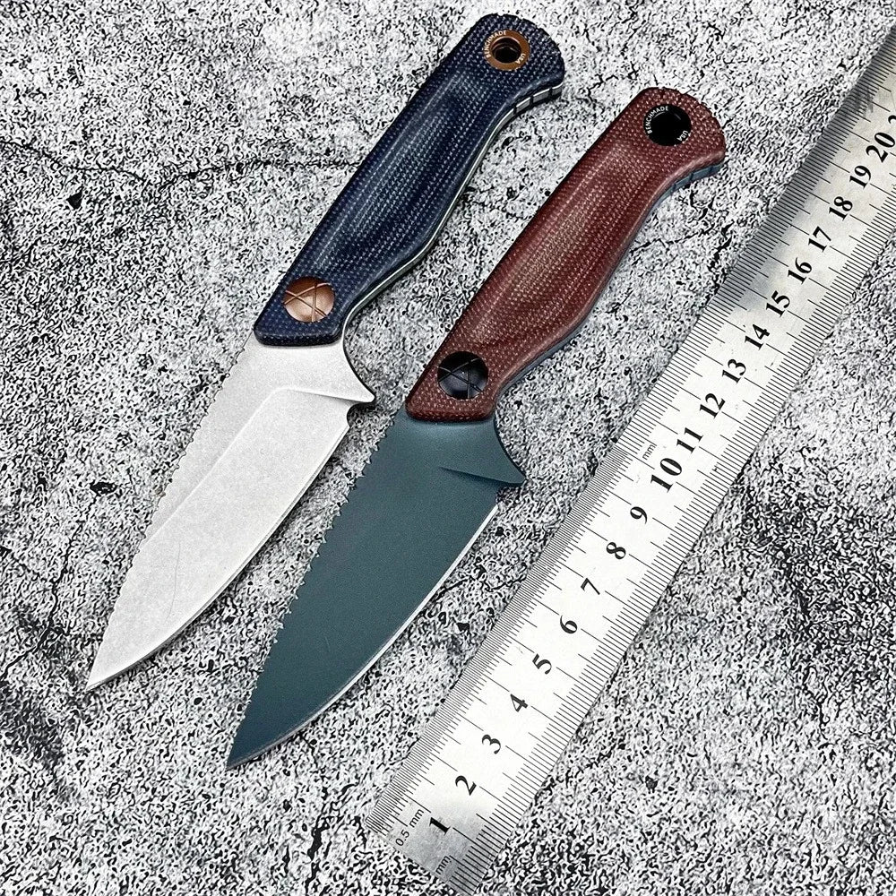 The BM 203BT fixed blade knife from DIY Supplies Woodworking delivers trusted edge performance for your outdoor adventures, backed by solid construction and dependable field readiness for any terrain today.