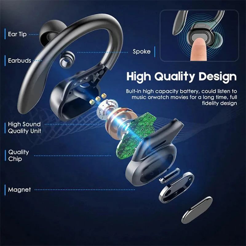 Experience immersive 9D HiFi sound, a secure sport fit, and everyday reliability with SHUKE Bluetooth Earbuds, engineered for workouts, commutes, and all your on the go moments.