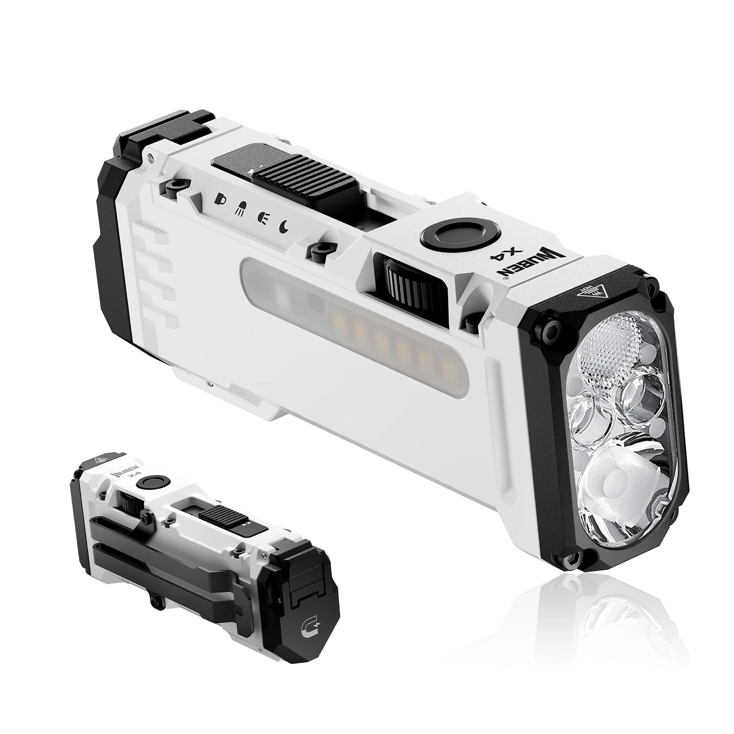 Meet the WUBEN X4 EDC flashlight with vibrant RGB light, engineered for everyday carry, rugged durability, and reliable performance in any weather or scenario.
