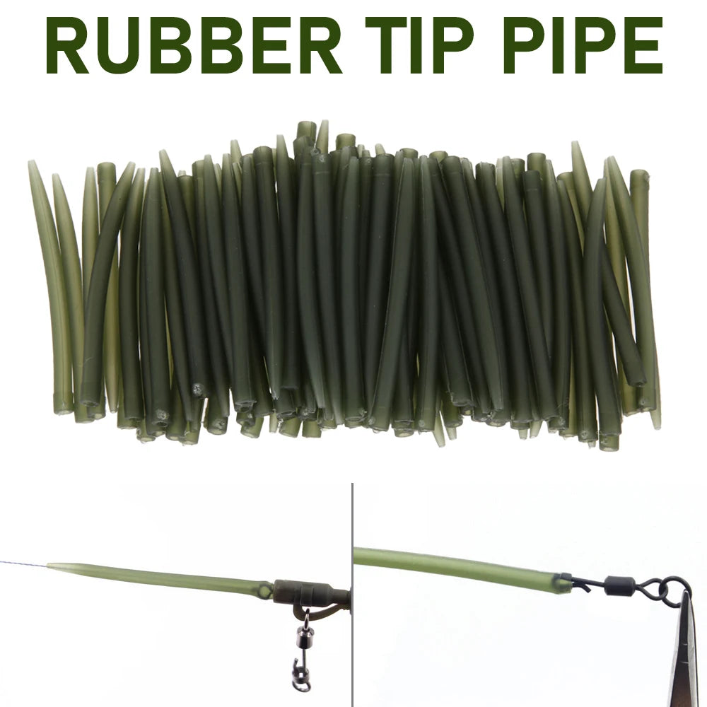 Upgrade your carp fishing setup with APWIKOGERH Quick Change Lead Clips that glide smoothly and prevent tangles.