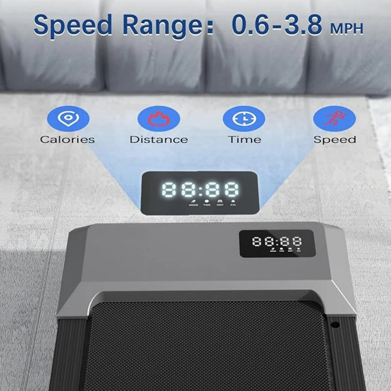 NONED 2.5 HP Treadmill For Home Use 300 Lb Capacity 2in1 Walking Running