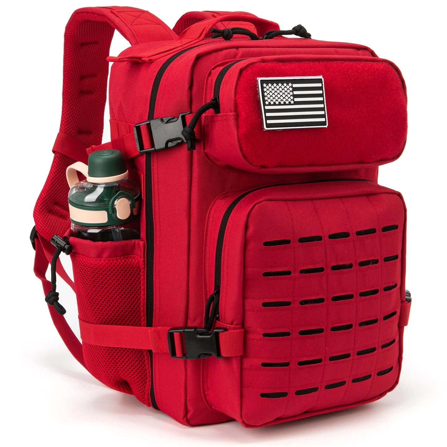 You get a reliable 25L tactical backpack designed for everyday adventures and weekend getaways.