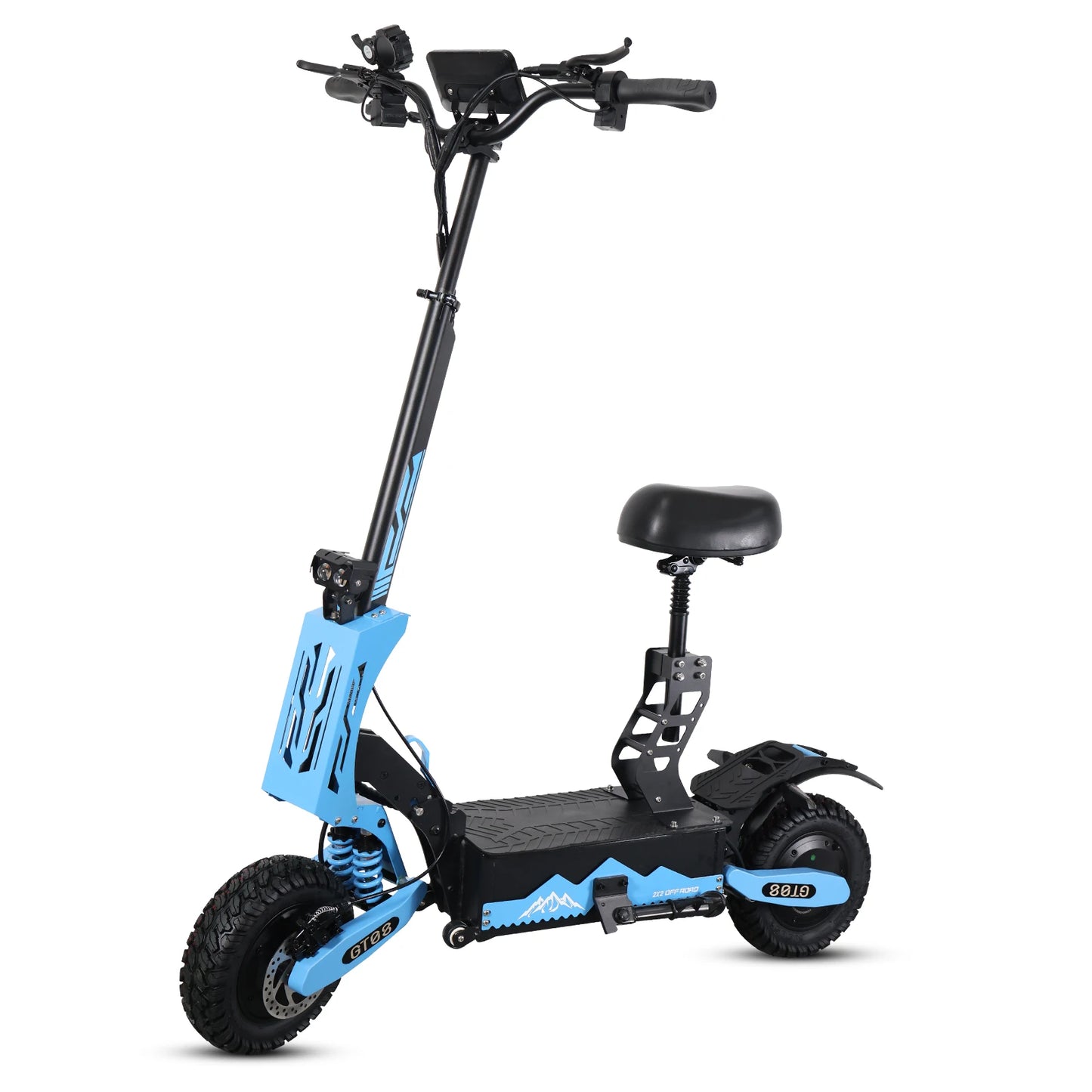 Arwibon 5600W Dual Motor Electric Scooter 46 MPH Foldable Off Road