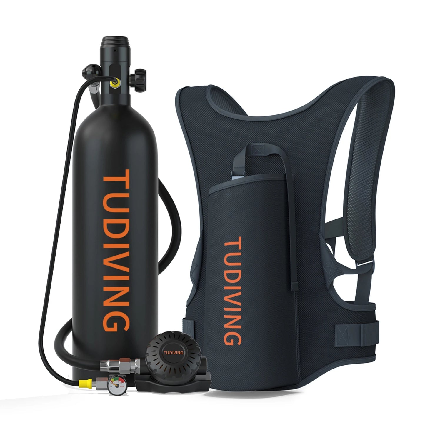 Experience longer underwater work sessions with the TUDIVING S700Plus portable scuba cylinder, a compact, dependable companion that keeps your breath steady when you need it most.