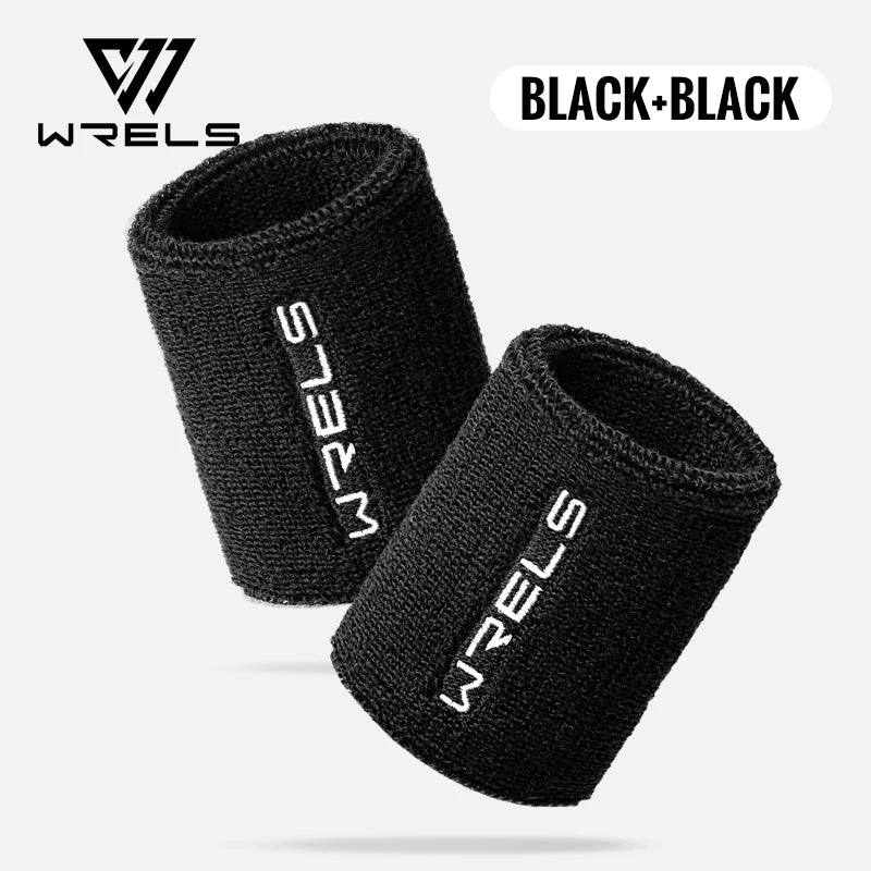WRELS Terry Cloth Moisture Wicking Wristbands For Sports Tennis Gym Absorbent