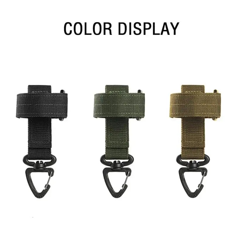 1/2/5/8PCs New Multi-purpose Tactical Gloves Buckle Glove Hook Military Fan Outdoor Climbing Rope Storage Adjust Camping Hanging