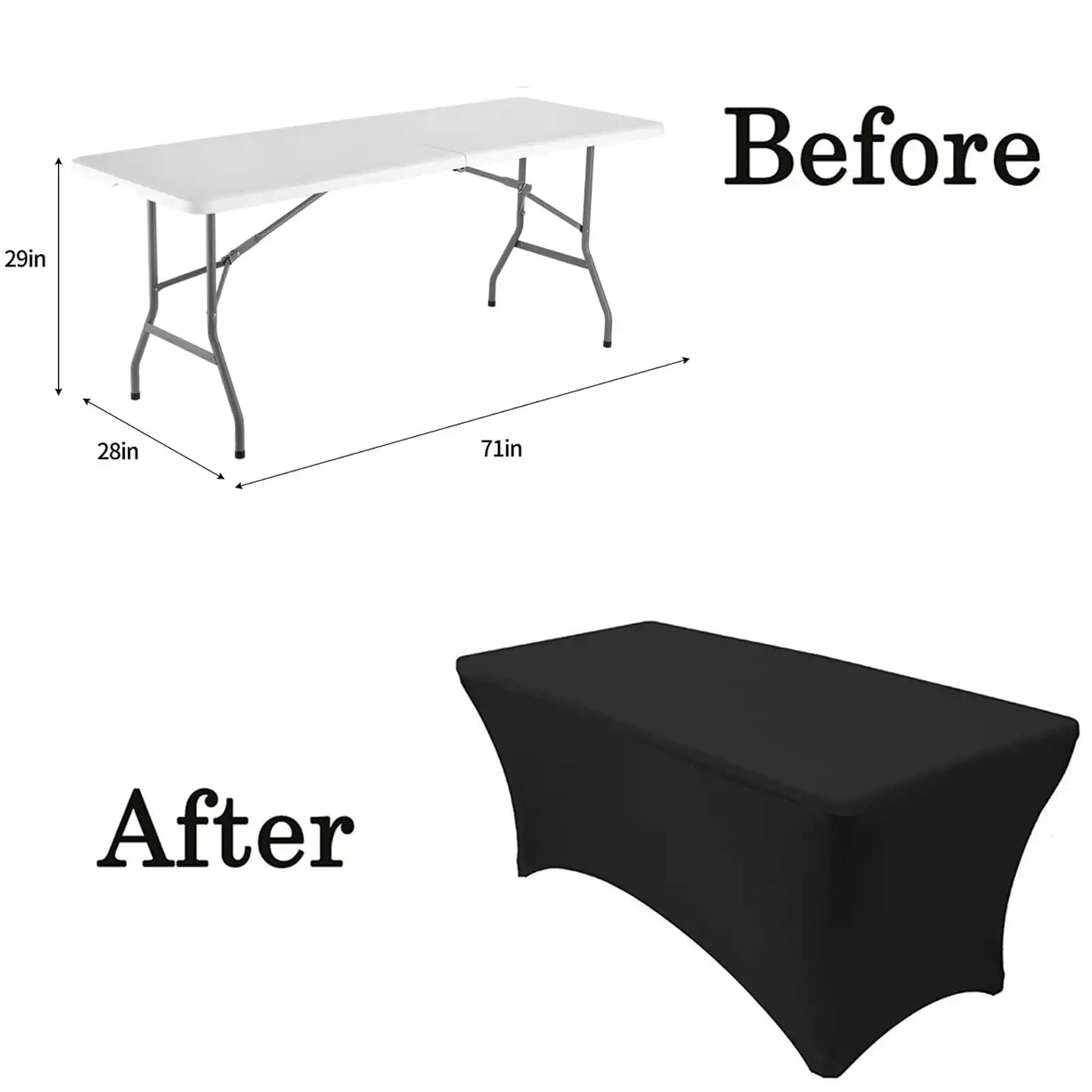 Your versatile folding table is ready to elevate every outdoor and indoor gathering.