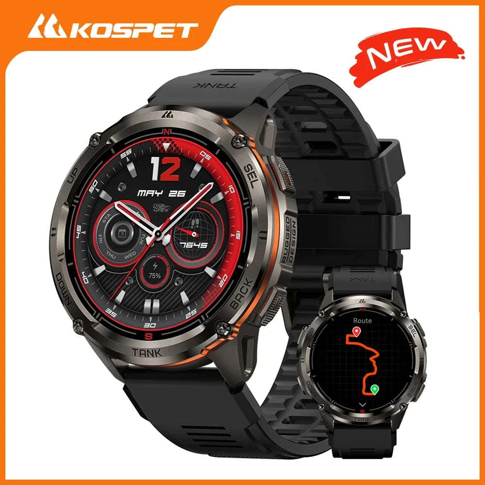 Meet the KOSPET TANK T3 Ultra 2 GPS Smart Watch, built for rugged performance, precise tracking, and everyday reliability.