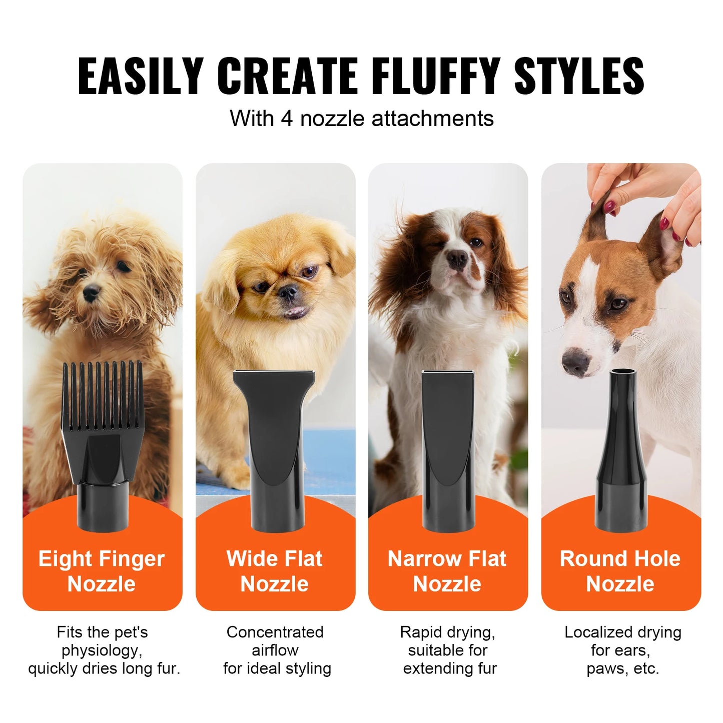 Power through pet grooming with the SucceBuy 2000W dog dryer, delivering pro-level drying that you can trust, gentle on sensitive skin, low noise operation, and durable construction designed to endure long sessions for your busy household or professional
