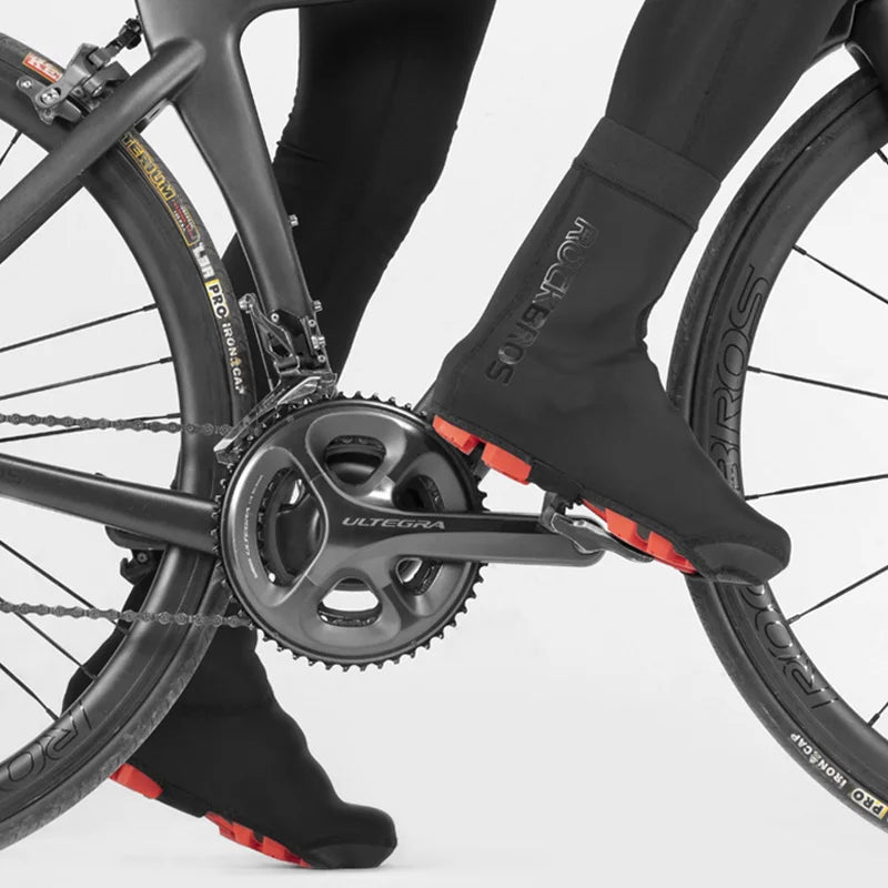 Boost your ride with ROCKBROS cycling shoe cover that shields every kilometer, keeping your shoes dry, highly visible, and ready for any weather condition you encounter on road, trail, or commute.
