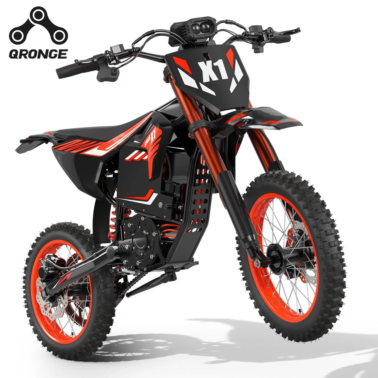 QRONGE X1 Spark Electric Dirt Bike 4500W Peak 60V 60 Mile Range