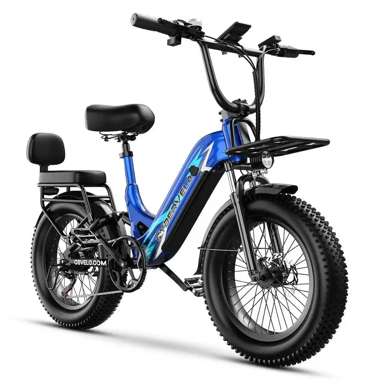 CYBERVELO EK12 Step-Through Electric Bike makes your rides effortless, comfortable, and ready for your daily commute.
